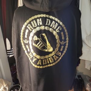Adidas Vintage RUN DMC "My Adidas" Hoodie XLarge, Unique Piece of clothing, BNWT